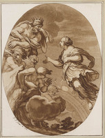 KG 01319
<br/>
Juno klaagt bij Jupiter
<br/>
<em>Prestel, Johann Gottlieb (1739-1808)</em>